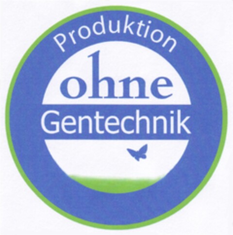 Produktion ohne Gentechnik Logo (DPMA, 15.11.2006)