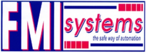 FMI systems the safe way of automation Logo (DPMA, 22.03.2007)