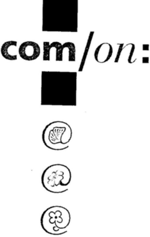 com/on: Logo (DPMA, 13.11.1996)