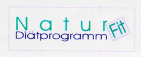 Natur Diätprogramm Fit Logo (DPMA, 14.08.1997)