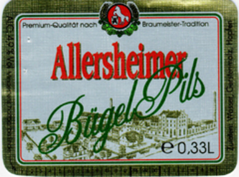 Allerheimer BügelPils Logo (DPMA, 18.03.1999)