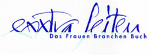 extra Seiten Das Frauen Branchen Buch Logo (DPMA, 05/04/1999)