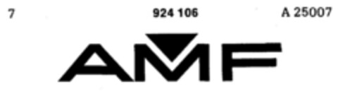AMF Logo (DPMA, 15.06.1973)