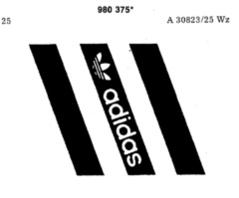 adidas Logo (DPMA, 12.10.1978)
