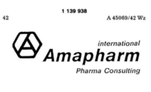 international Amapharm Pharma Consulting Logo (DPMA, 24.08.1988)