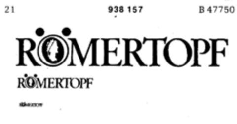 RÖMERTOPF Logo (DPMA, 03/23/1972)
