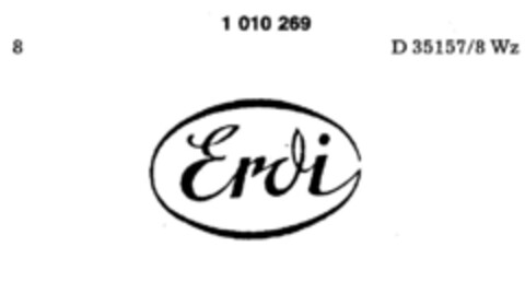 Erdi Logo (DPMA, 05.04.1980)