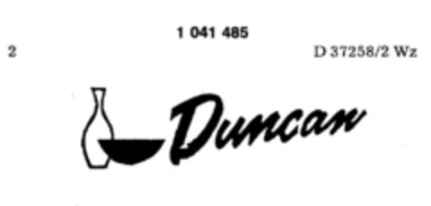 Duncan Logo (DPMA, 30.03.1982)