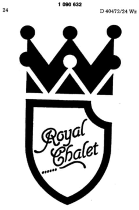 Royal Chalet Logo (DPMA, 12/12/1984)