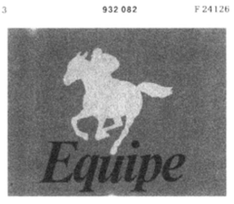 Equipe Logo (DPMA, 05.01.1973)