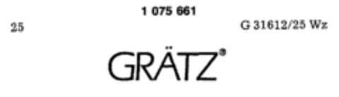 GRÄTZ Logo (DPMA, 25.08.1984)