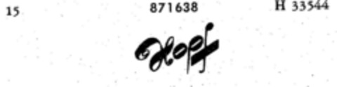 Hopf Logo (DPMA, 03.10.1969)