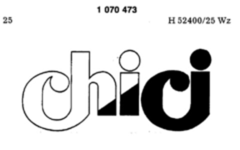 chici Logo (DPMA, 02/25/1984)