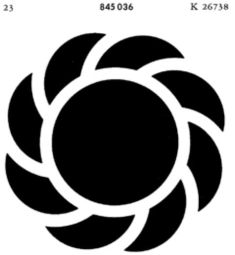 845036 Logo (DPMA, 28.12.1966)