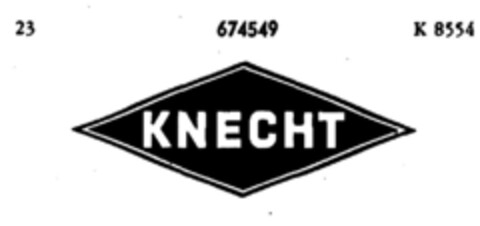 KNECHT Logo (DPMA, 06/16/1954)