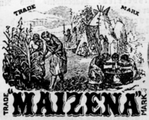 "MAIZENA" TRADE MARK Logo (DPMA, 11.11.1891)