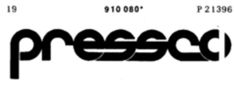 pressco Logo (DPMA, 18.05.1973)