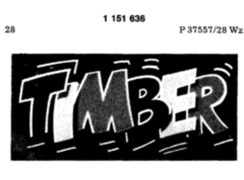 TIMBER Logo (DPMA, 28.01.1989)