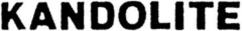 KANDOLITE Logo (DPMA, 22.07.1991)