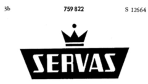 SERVAS Logo (DPMA, 25.05.1961)