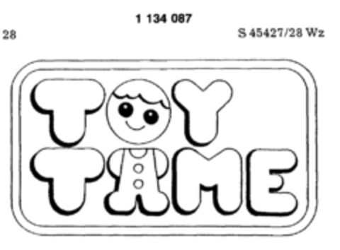 TOY TIME Logo (DPMA, 25.09.1987)