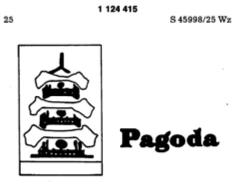 Pagoda Logo (DPMA, 09.01.1988)