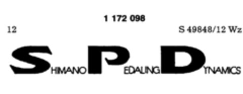 SHIMANO PEDALING DYNAMICS Logo (DPMA, 13.02.1990)