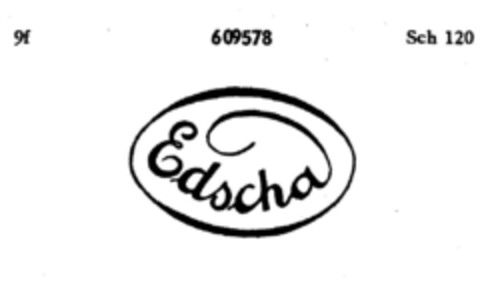 Edscha Logo (DPMA, 31.10.1949)