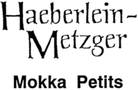 Haeberlein-Metzger Mokka Petits Logo (DPMA, 30.12.1991)