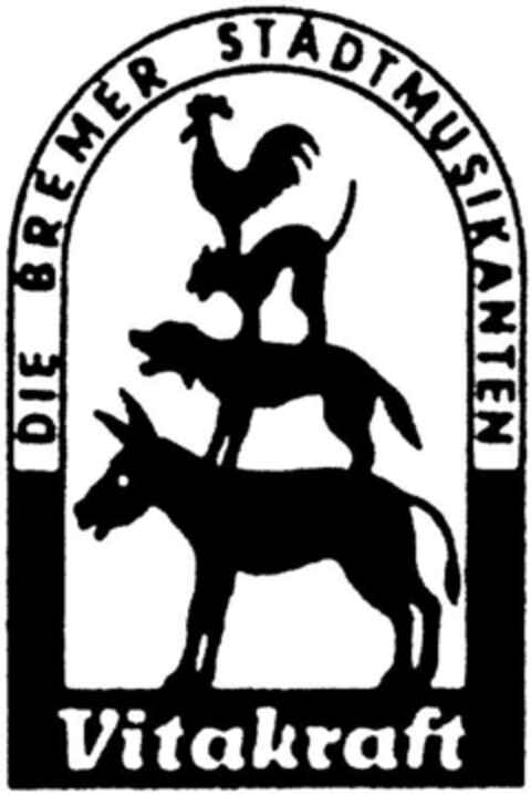 Vitakraft DIE BREMER STADTMUSIKANTEN Logo (DPMA, 05.09.1992)