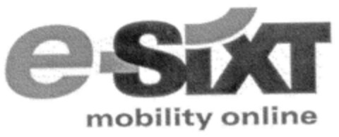 e-SiXT mobility online Logo (DPMA, 21.02.2000)