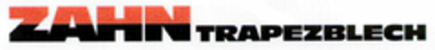 ZAHN TRAPEZBLECH Logo (DPMA, 01.04.2000)