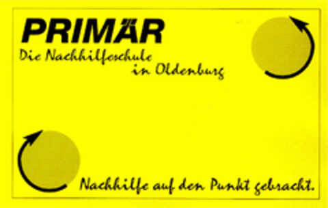 PRIMÄR Die Nachhilfeschule in Oldenburg Logo (DPMA, 12/12/2000)