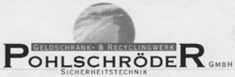 POHLSCHRÖDER GMBH SICHERHEITSTECHNIK Logo (DPMA, 17.07.2001)