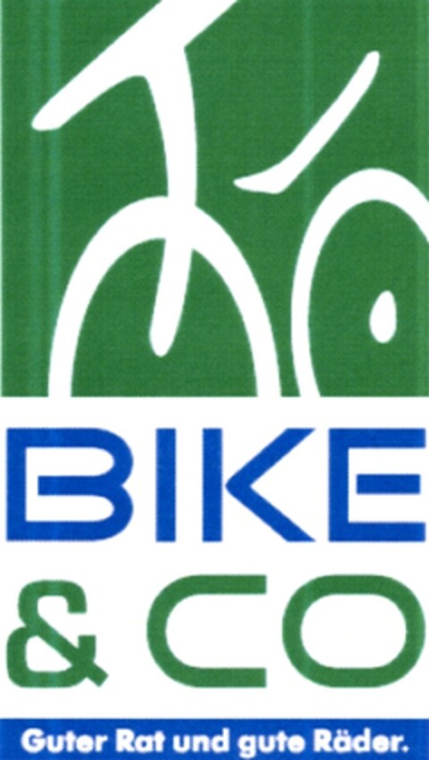BIKE & CO Guter Rat und gute Räder. Logo (DPMA, 29.01.2008)
