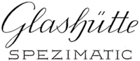 Glashütte SPEZIMATIC Logo (DPMA, 21.10.2008)