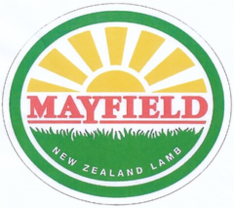 MAYFIELD NEW ZEALAND LAMB Logo (DPMA, 25.03.2009)