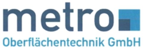 metro Oberflächentechnik GmbH Logo (DPMA, 08.11.2010)