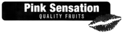 Pink Sensation QUALITY FRUITS Logo (DPMA, 02/18/2012)