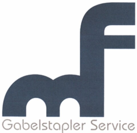 mf Gabelstapler Service Logo (DPMA, 09/07/2012)