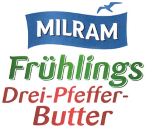 MILRAM Frühlings Drei-Pfeffer-Butter Logo (DPMA, 08.06.2013)