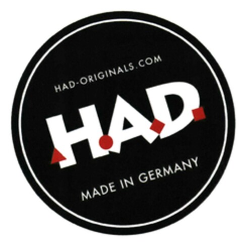 HAD-ORIGINALS.COM H.A.D. MADE IN GERMANY Logo (DPMA, 19.11.2015)