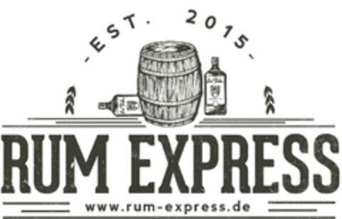 - EST. 2015 - RUM EXPRESS www.rum-express.de Logo (DPMA, 26.12.2015)