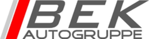 BEK AUTOGRUPPE Logo (DPMA, 07/16/2015)