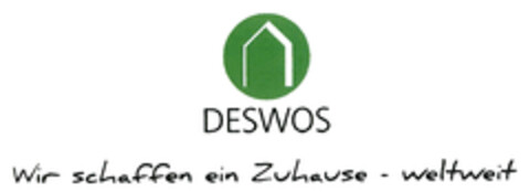 DESWOS Wir schaffen ein Zuhause - weltweit Logo (DPMA, 26.10.2018)