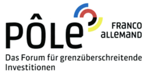 PÔLe FRaNCO aLLeMaND Das Forum für grenzüberschreitende lnvestitionen Logo (DPMA, 12/13/2018)