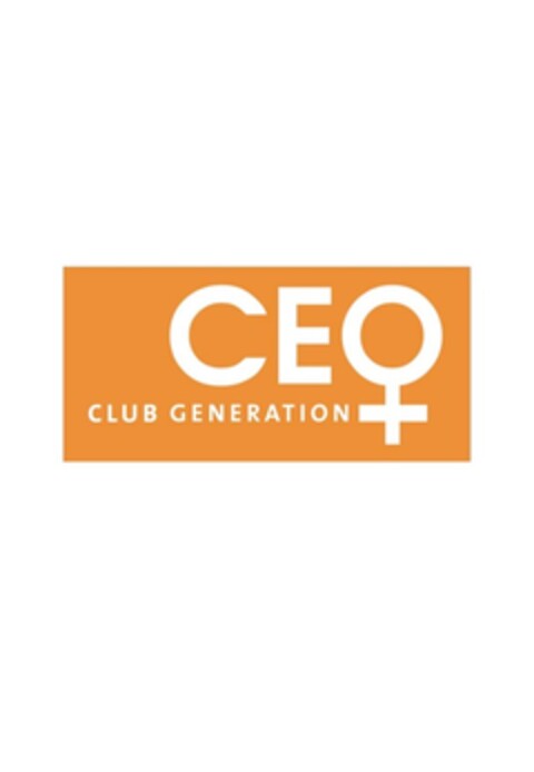 CEO CLUB GENERATION Logo (DPMA, 29.03.2018)