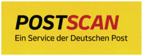 POSTSCAN Ein Service der Deutschen Post Logo (DPMA, 30.01.2023)