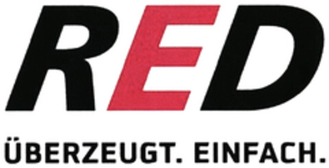 RED ÜBERZEUGT. EINFACH. Logo (DPMA, 29.05.2024)