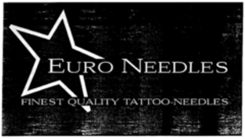 EURO NEEDLES FINEST QUALITY TATTOO-NEEDLES Logo (DPMA, 25.07.2003)